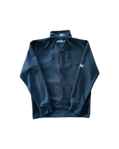 3M Reflective Running Zip Jumper Black - Bisy Clothing