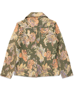 Aero Tapestry Floral Vintage Button Jacket