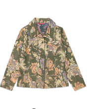 將圖片載入圖庫檢視器 Aero Tapestry Floral Vintage Button Jacket