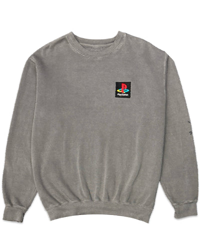 Travis Scott Cactus Jack x Playstation PS5 Classic Crew in Washed Grey