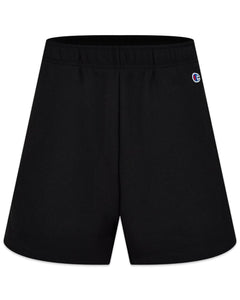 Champion Reverse Weave Warm Up Sweat Shorts in Black