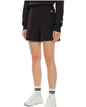 Load image into Gallery viewer, Champion Reverse Weave Warm Up Sweat Shorts in Black