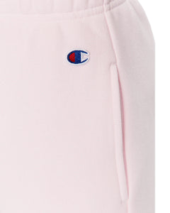 Champion Reverse Weave Warm Up Sweat Shorts in Pink