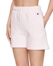 Load image into Gallery viewer, Champion Reverse Weave Warm Up Sweat Shorts in Pink