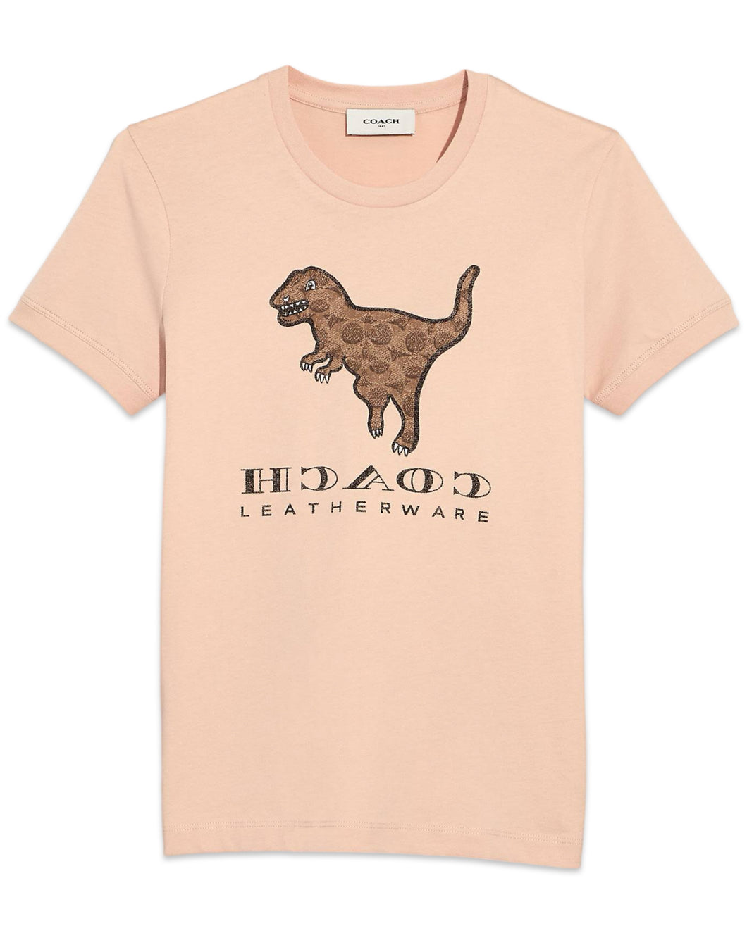 Coach 1941 Signature Rexy Logo T-Shirt in Pink