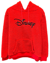 Load image into Gallery viewer, Disney Sherpa Fleece Hooded Jumper in Red