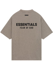 將圖片載入圖庫檢視器 Essentials Fear of God Core Logo Jersey Crewneck T-Shirt Heather Grey