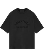 將圖片載入圖庫檢視器 Essentials Fear of God Heavy Jersey Short Sleeve T-Shirt in Black