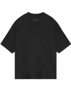 Essentials Fear of God Heavy Jersey Short Sleeve T-Shirt in Black