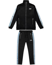 Load image into Gallery viewer, Geedup Core PFK Tracksuit Black/Blue Jacket and Trackpants Fullset (2022)