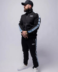 Geedup Core PFK Tracksuit Black/Blue Jacket and Trackpants Fullset (2022)