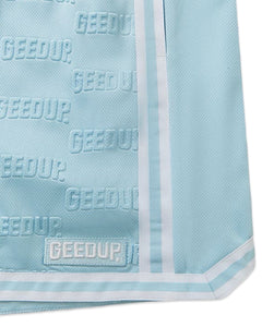 Geedup Emboss Mesh Shorts Cool Blue (2024)