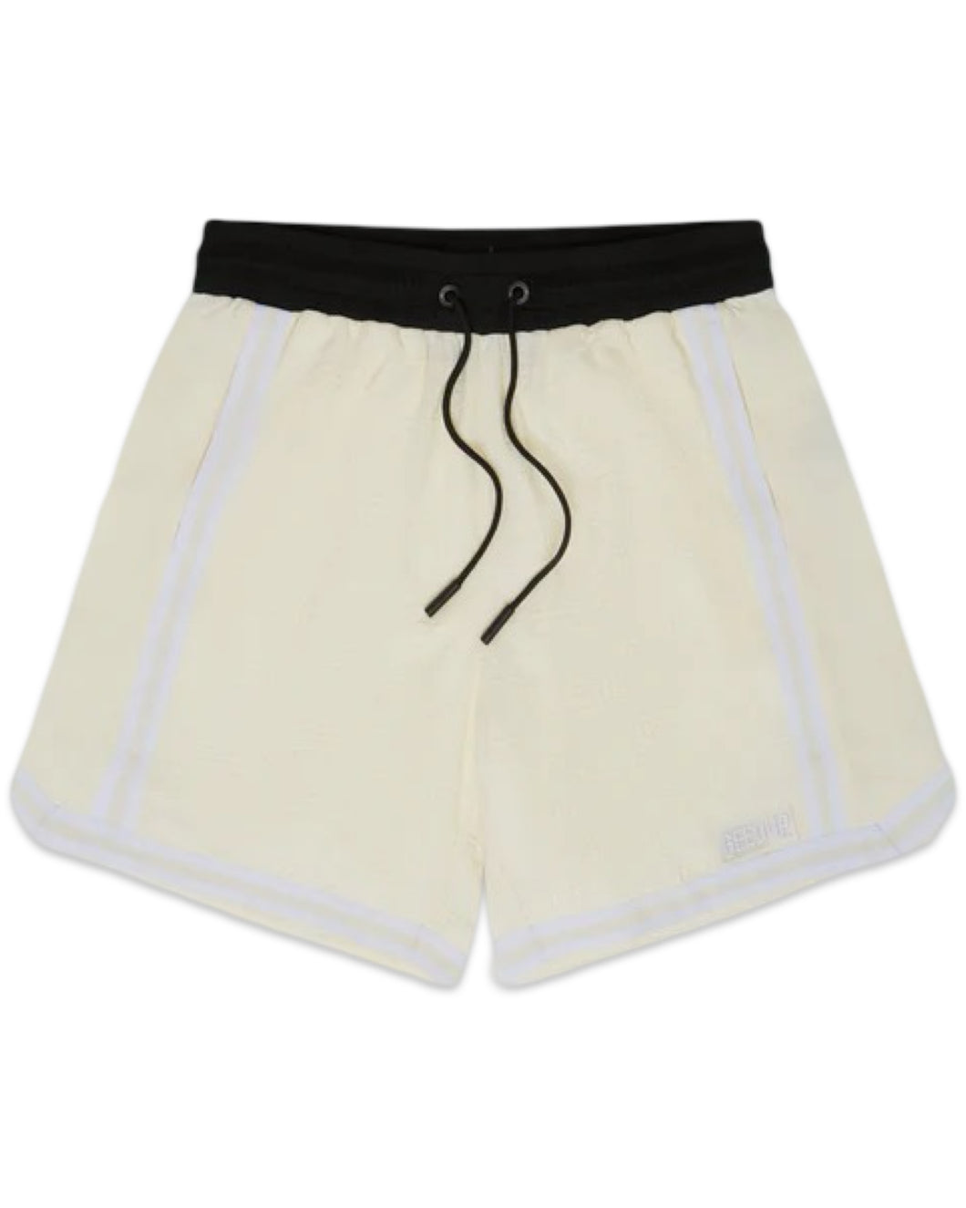 Geedup Emboss Mesh Shorts Cream (2023)