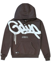 Load image into Gallery viewer, Geedup Handstyle Hoodie in Graphite / Pale Blue (2023)