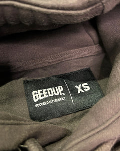 Geedup Handstyle Hoodie in Graphite / Pale Blue (2023)