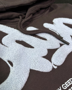 Geedup Handstyle Hoodie in Graphite / Pale Blue (2023)