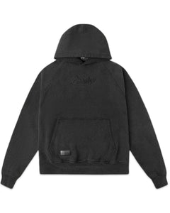 Geedup OG Script Hoodie in Vintage Washed Black