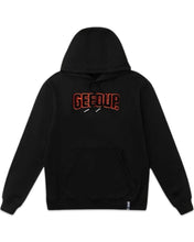 Load image into Gallery viewer, Geedup PFK Play For Keeps Hoodie Black / Black Orange (2024)