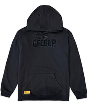 Load image into Gallery viewer, Geedup PFK Play For Keeps Hoodie in Black (Blackout) (2023)