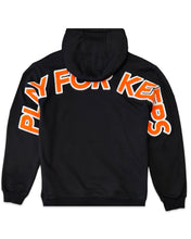 Load image into Gallery viewer, Geedup PFK Play For Keeps Hoodie in Black / Orange (2023)