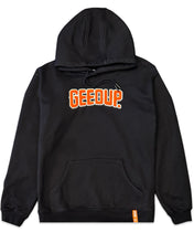 Load image into Gallery viewer, Geedup PFK Play For Keeps Hoodie in Black / Orange (2023)