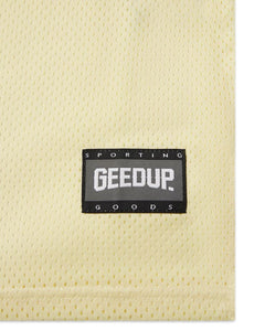 Geedup Team Logo B-Ball Jersey in Cream (2021)