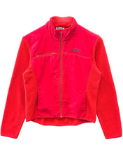 Load image into Gallery viewer, Hang Ten Vintage Surf Full Zip Fleece Jacket in Red