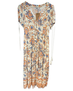 Lyon Floral Short Sleeve Dress