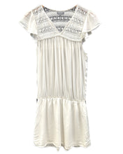 將圖片載入圖庫檢視器 Magali Pascal Hand Made Short Sleeve Dress in White