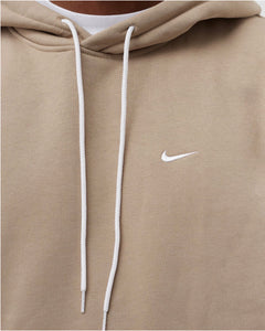 NikeLab Solo Swoosh Men's NRG Fleece Hoodie in Khaki White