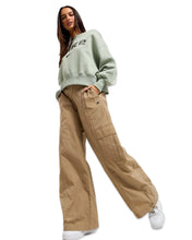 Load image into Gallery viewer, Nike NSW High Waisted Wide Leg Woven Cargo Pants in Khaki