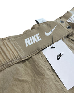 Nike NSW High Waisted Wide Leg Woven Cargo Pants in Khaki