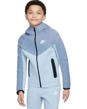 Load image into Gallery viewer, Nike Sportswear Tech Fleece Hoodie in Ashen Slate / Light Armoury Blue