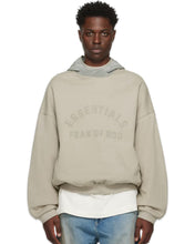 Load image into Gallery viewer, Essentials Fear of God Nylon Fleece Hoodie &#39;Seal/Seal