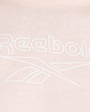 將圖片載入圖庫檢視器 Reebok Identity Boxy Short Sleeve Cropped T-Shirt in Pink