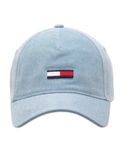 Load image into Gallery viewer, Tommy Hilfiger Flag Washed Denim Cap