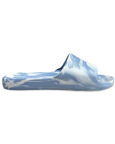 Tommy Jeans Wave Pool Slide in Chambray Sky Blue