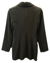 Load image into Gallery viewer, Zimmermann Pinstripe Single Breasted Blazer in Black