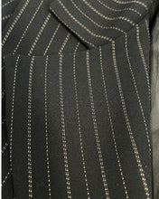 Load image into Gallery viewer, Zimmermann Pinstripe Single Breasted Blazer in Black