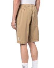 Load image into Gallery viewer, AAPE By *A Bathing Ape® Now Badge Woven Shorts in Tan - Bisy Clothing