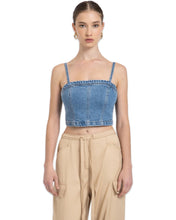 Load image into Gallery viewer, Abrand Jeans Denim Bodice Debbie in Blue - Bisy Clothing