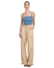 Load image into Gallery viewer, Abrand Jeans Denim Bodice Debbie in Blue - Bisy Clothing