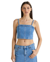 Load image into Gallery viewer, Abrand Jeans Denim Bodice Debbie in Blue - Bisy Clothing