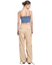 Load image into Gallery viewer, Abrand Jeans Denim Bodice Debbie in Blue - Bisy Clothing