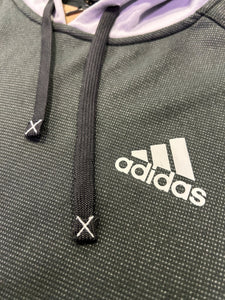 Adidas Climawarm Hooded Jumper in Grey ⏐ Size M - Bisy Clothing