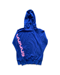 Adidas Essentials Hoodie in Blue / Pink - Bisy Clothing