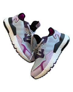 Adidas Nite Jogger in Sky Vivid Pink - Bisy Clothing