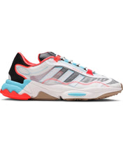 將圖片載入圖庫檢視器 Adidas Ozweego Pure in &#39;Bright Cyan Solar Red&#39; - Bisy Clothing