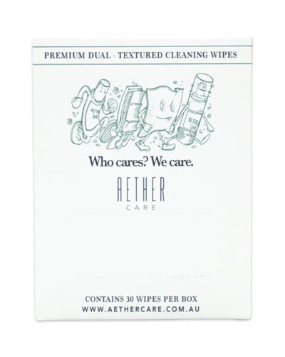 Aether Care Premium Dual Textured Cleaning Wipes - Bisy Clothing