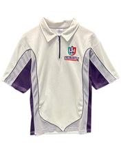 Load image into Gallery viewer, AFL Fremantle Dockers Quarter Zip Short Sleeve Polo Shirt (2000&#39;s) - Bisy Clothing